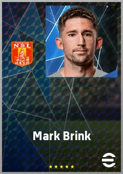 Mark Brink eFootball 2026 player card, 69 OVR DMF