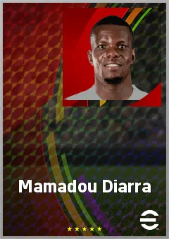 Mamadou Diarra eFootball 2026 player card, 71 OVR CB