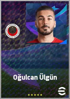 Oğulcan Ülgün eFootball 2026 player card, 70 OVR CMF