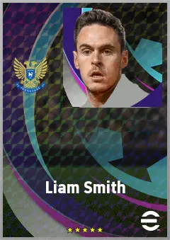 Liam Smith eFootball 2026 player card, 67 OVR RB