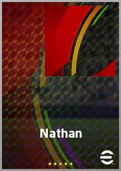 Nathan eFootball 2026 player card, 69 OVR CF