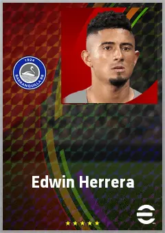 Edwin Herrera eFootball 2026 player card, 70 OVR RB