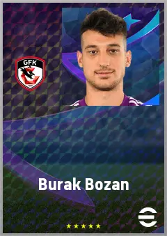 Burak Bozan eFootball 2026 player card, 70 OVR GK