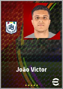 João Victor eFootball 2026 player card, 68 OVR LWF