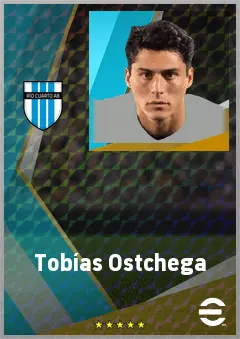 Tobías Ostchega eFootball 2026 player card, 70 OVR LB