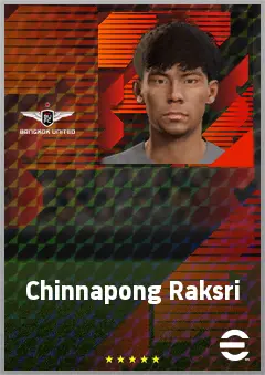Chinnapong Raksri eFootball 2026 player card, 61 OVR GK