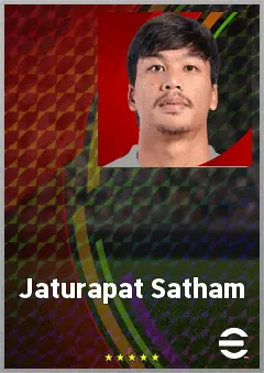 Jaturapat Satham eFootball 2026 player card, 64 OVR LB