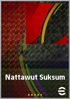 Nattawut Suksum eFootball 2026 player card, 66 OVR CF
