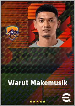 Warut Makemusik eFootball 2026 player card, 64 OVR GK