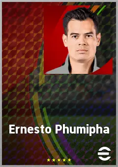 Ernesto Phumipha eFootball 2026 player card, 64 OVR LB