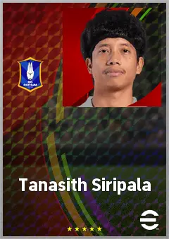 Tanasith Siripala eFootball 2026 player card, 65 OVR RMF