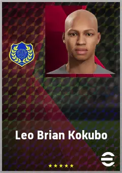 Kokubo Leo Brian eFootball 2026 player card, 73 OVR GK