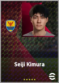 Kimura Seiji eFootball 2026 player card, 69 OVR CB