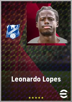 Leonardo Lopes eFootball 2026 player card, 71 OVR CMF