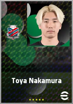 Nakamura Toya eFootball 2026 player card, 68 OVR CB