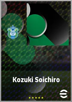 Kozuki Soichiro eFootball 2026 player card, 66 OVR RMF