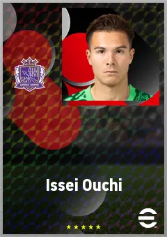 Ouchi Issei eFootball 2026 player card, 64 OVR GK
