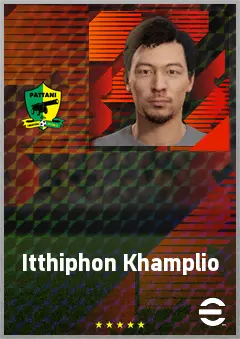 Itthiphon Khamplio eFootball 2026 player card, 64 OVR CB