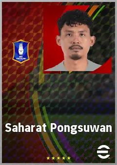 Saharat Pongsuwan eFootball 2026 player card, 66 OVR LB