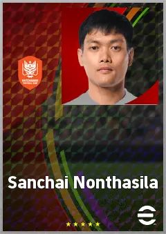 Sanchai Nonthasila eFootball 2026 player card, 64 OVR LB
