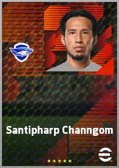 Santipharp Channgom eFootball 2026 player card, 67 OVR RB