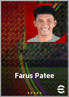 Farus Patee eFootball 2026 player card, 62 OVR GK