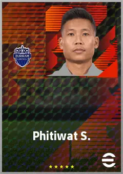 Phitiwat S. eFootball 2026 player card, 69 OVR CMF