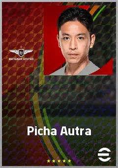 Picha Autra eFootball 2026 player card, 69 OVR CMF