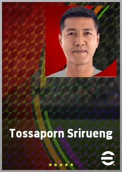 Tossaporn Srirueng eFootball 2026 player card, 64 OVR GK