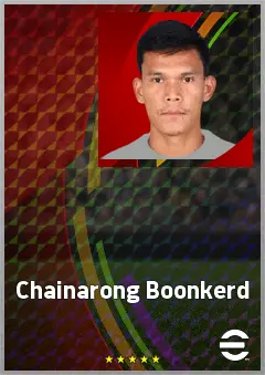 Chainarong Boonkerd eFootball 2026 player card, 61 OVR GK