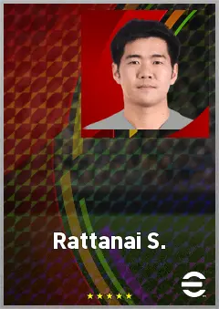 Rattanai S. eFootball 2026 player card, 65 OVR GK