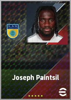 Joseph Paintsil eFootball 2026 player card, 76 OVR LWF