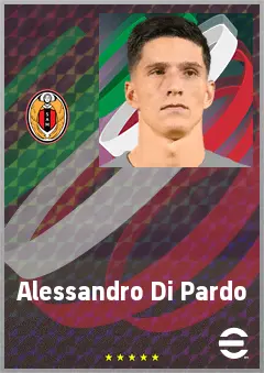 Alessandro Di Pardo eFootball 2026 player card, 69 OVR RB