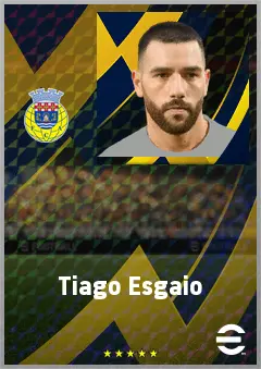 Tiago Esgaio eFootball 2026 player card, 72 OVR RB
