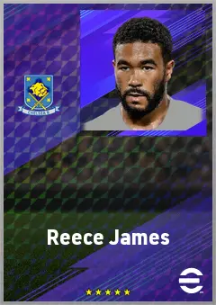 Reece James eFootball 2026 player card, 79 OVR RB