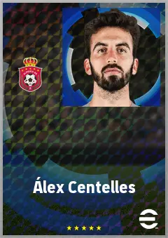 Álex Centelles eFootball 2026 player card, 70 OVR LB