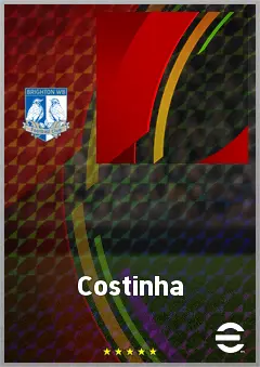 Costinha eFootball 2026 player card, 74 OVR RB