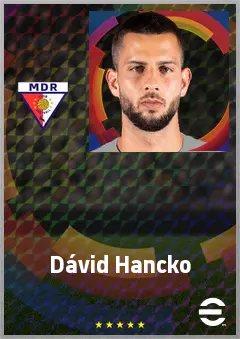 Dávid Hancko eFootball 2026 player card, 78 OVR CB
