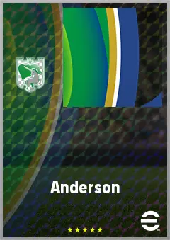 Anderson eFootball 2026 player card, 71 OVR GK