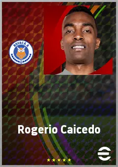 Rogerio Caicedo eFootball 2026 player card, 70 OVR GK