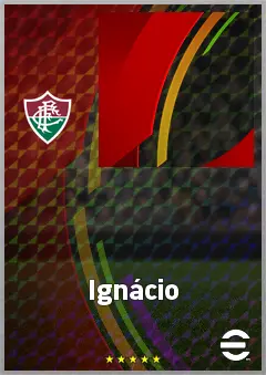 Ignácio eFootball 2026 player card, 72 OVR CB
