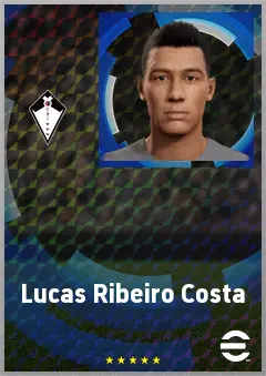 Lucas Ribeiro Costa eFootball 2026 player card, 69 OVR RWF