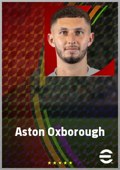 Aston Oxborough eFootball 2026 player card, 68 OVR GK