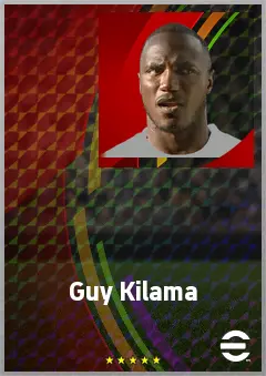 Guy Kilama eFootball 2026 player card, 71 OVR CB