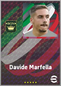 Davide Marfella eFootball 2026 player card, 64 OVR GK
