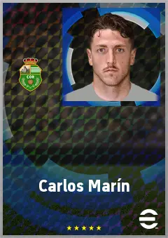 Carlos Marín eFootball 2026 player card, 68 OVR GK