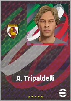 A. Tripaldelli eFootball 2026 player card, 67 OVR LB