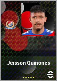 Jeisson Quiñones eFootball 2026 player card, 73 OVR CB