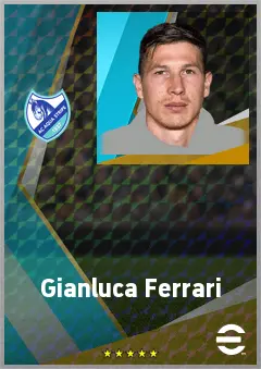 Gianluca Ferrari eFootball 2026 player card, 72 OVR CB