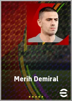 Merih Demiral eFootball 2026 player card, 76 OVR CB